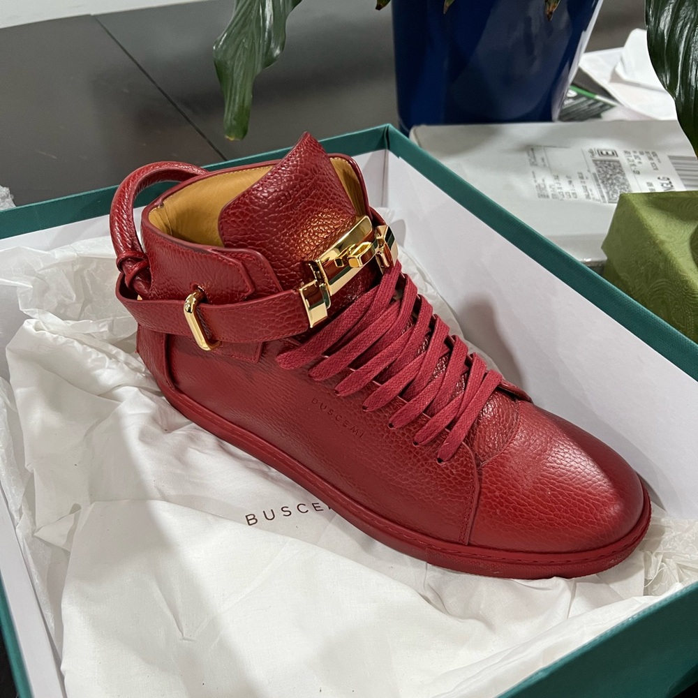 Buscemi men’s shoes.